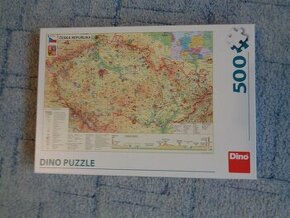 PUZZLE ČR - 500 DÍLKŮ