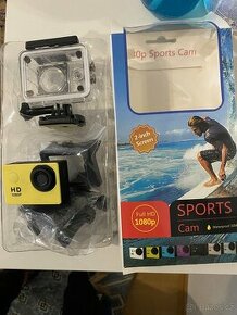 Web HD vototěsná kamera sport