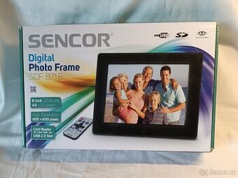 Digitální fotorámeček SENCOR SDF 871 B