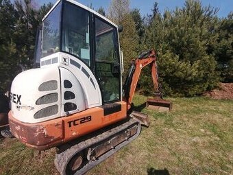 Minibagr Schaeff-Terex TC 29, r.v. 2008, najeto 3937 Mth,