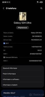 Samsung galaxy s24 ultra 12/256