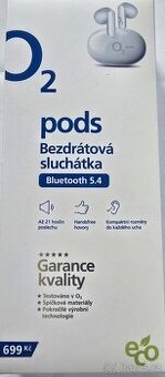 Sluchátka O2 pods