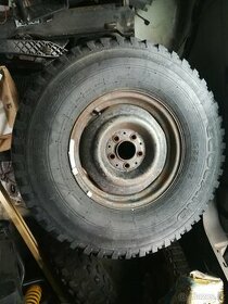 Prodám pneu s diskem 255/75 R15 5x114 - 1