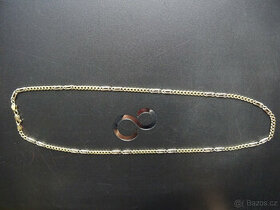 Zlatý řetízek 14kt zlato 585/1000 28,5g - 1