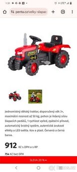 Traktor šlapací