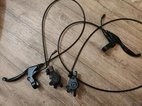 Mechanické kotoučové brzdy 160mm(kompletní brzdy)se senzorem