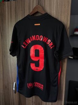 FC Barcelona venkovní dres Lewandowski 9 2024/2025