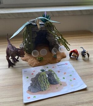 Dinosauri set Jeskyne Schleich