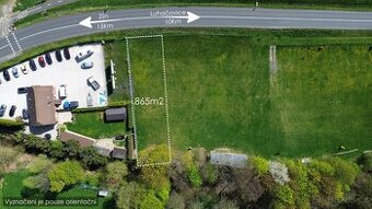🟢PRODEJ - Stavební pozemek 865 m² Hřivínův Újezd