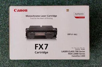 CANON originální toner černý FX-7 - nový