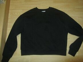 Černá basic mikina oversize Pull&bear vel.M