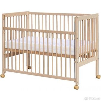 Postýlka s matrací - Scarlett Perta buk ECO 120 x 60