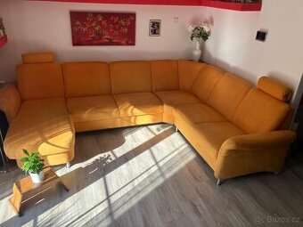 sedací souprava + rozkládací polohovací křeslo