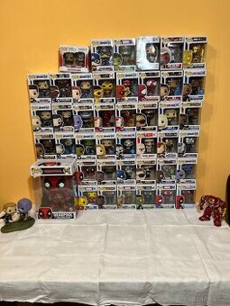 Velká sbírka Funko Pop figurek – Marvel + další (více než 40