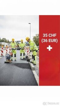 Silničáři / STRASSENBAUER – Švýcarsko / nástup ihned
