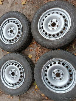 VW Caddy - disky 6x15 et47 + zimní 195/65/15 95T