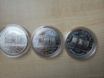 stříbrné mince Wiener Philharmoniker 1oz