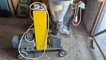 Peletovací lis JGE 200 + drtič materiálu – výroba pelet, bri