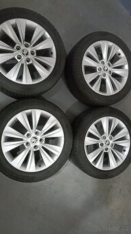 ALU kola 5x112 R17 Škoda 225/50/R17 zimní pneu
