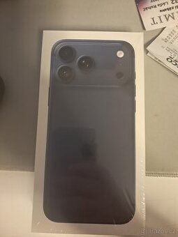 NOVÝ APPLE IPHONE 17 PRO MAX 256GB TEMNĚ MODRÁ