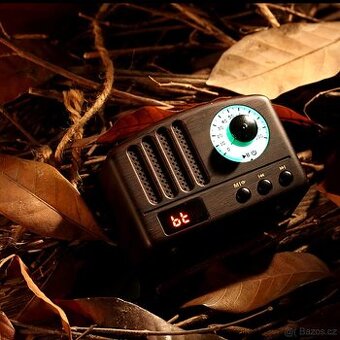 Bluetooth reproduktor PAILON ve vintage stylu,USB,TF,FM rádi