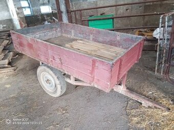 Vlečka za malotraktor