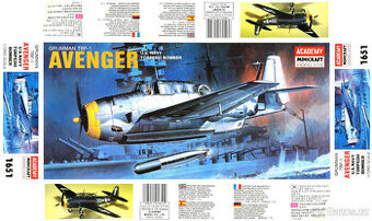 Grumman TBF-1 AVENGER | Academy/Minicraft | 1651 | 1:72
