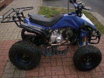 dětská čtyřkolka 125ccm modrá - 1