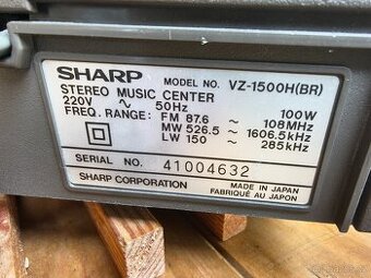 Prodám 3kombinaci Sharp