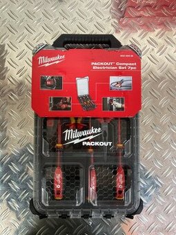 MILWAUKEE PACKOUT nářadí VDE pro elektrikáře, 6ks 4932493599