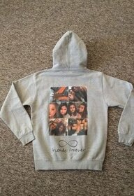 Mikina šedá v pěkném stavu, vel. 158/164