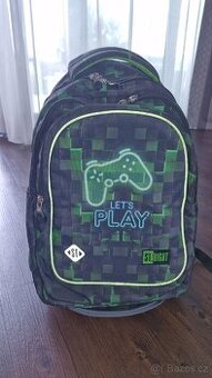 školní batoh na kolečkách Strihgt TB-01 Dark Game