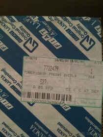 Výprodej orig. dílů fiat