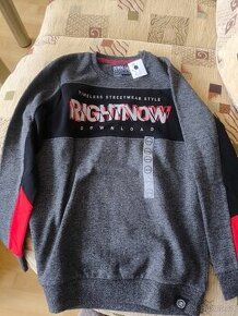 Nová chlapecká mikina 158/164