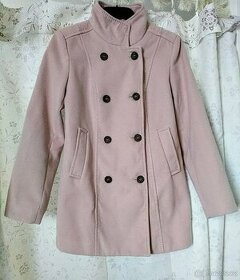 Dámský kabátek 36/38 - světle růžový