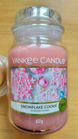 Svíčka Yankee Candle Snowflake Cookie 623g