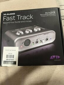 Fast track M-audio externi zvukova karta