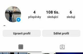 Instagram účet 109000 sledujících