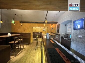 Pronájem zavedeného baru v centru, 102 m2 - Plzeň