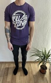 Pánské fialové tričko Billabong - 1