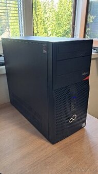 Herní PC Fujitsu, Intel i5-6500T, GTX 1050, 16GB, SSD+HDD