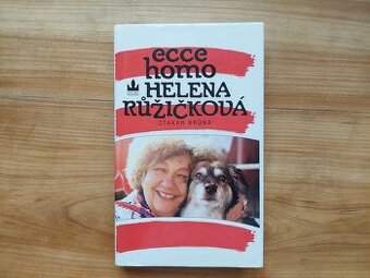Helena Růžičková - autogram, vlastnoruční podpis + kniha