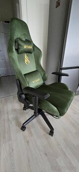 Kvalitní NOVÁ německá herní židle SYMINO,mnoho nastavení,sle - 1