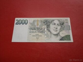 BANKOVKA 2000 Kč - 1