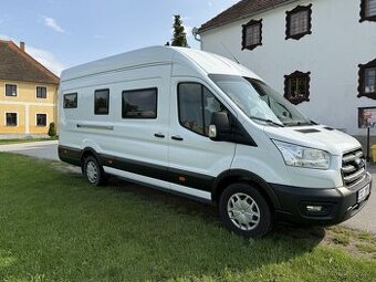 Obytný vůz - vestavba Ford Transit 2021, 6 míst, CZ