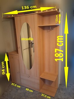 PŘEDSÍŇOVÁ SKŘÍŇ SE ZRCADLEM