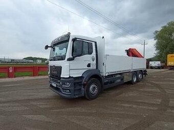 MAN TGS 26.470 - 6x2 – Valník + HR-Palfinger 22002 EH