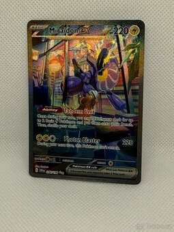 Pokémon karta Miraidon ex 244/198 – EX – ORIGINÁL