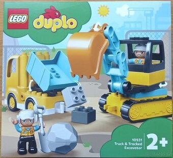 LEGO DUPLO 10931 NÁKLAĎÁK A PÁSOVÝ BAGR
