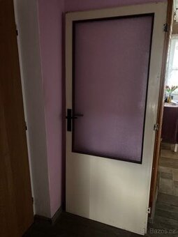 Bílé levé interiérové dveře 80cm